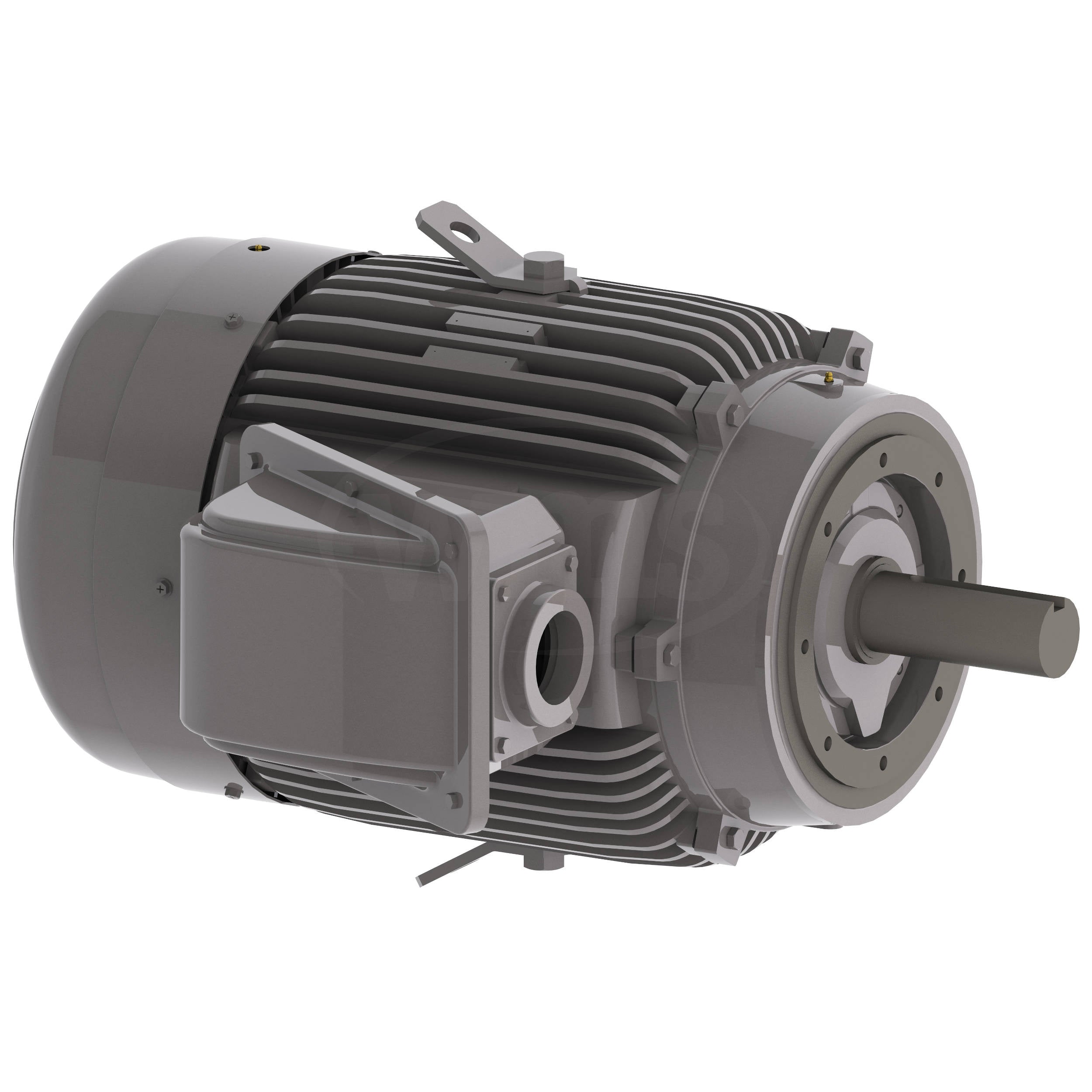 NPV0756C Teco-Westinghouse 75HP MAX-PE Cast Iron Electric Motor, 1200RPM