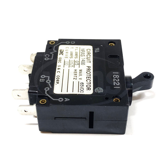 NRAS1400 Idec Izumi Corp. (IDEC) 0.5 ADD Circuit Protector 18221