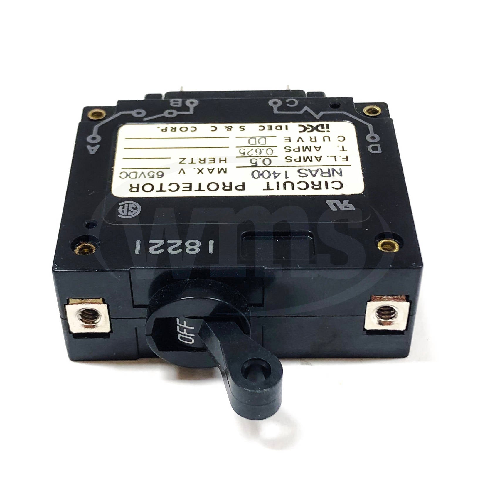 NRAS1400 Idec Izumi Corp. (IDEC) 0.5 ADD Circuit Protector 18221