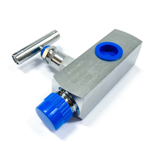 NS6G4M4F Mako Needle Gauge Valve, 6000PSI