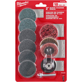 49-92-9000 Milwaukee 10-Piece Die Grinder Kit