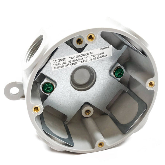 NV2XG Hubbell 3/4" Ceiling Mounting Box, Gray, Non-Metallic Utility Light