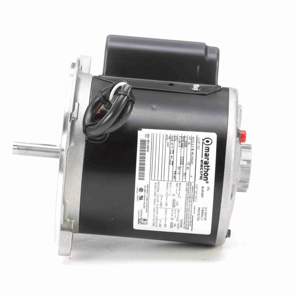 O012 Marathon 1/5HP Oil Burner Electric Motor, 3450RPM