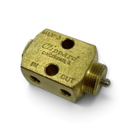 MLV-3 Clippard 3-Way, Normally-Closed Pneumatic Limit Valve