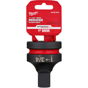 49-66-6731 Milwaukee SHOCKWAVE Impact Duty 1"Drive 3/4" Standard 6 Point Socket