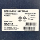 98126854 Grundfos MAGNA3 1.5HP, 208–230V Stainless Steel Circulator Pump