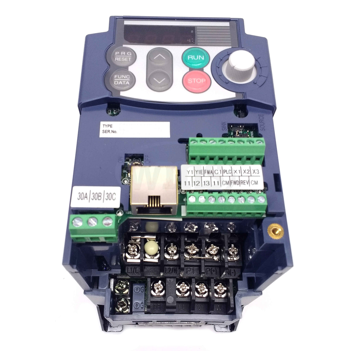 FRN0006C2S-7U 1 HP Fuji FRENIC-Mini C2 Compact Variable Frequency Driv ...