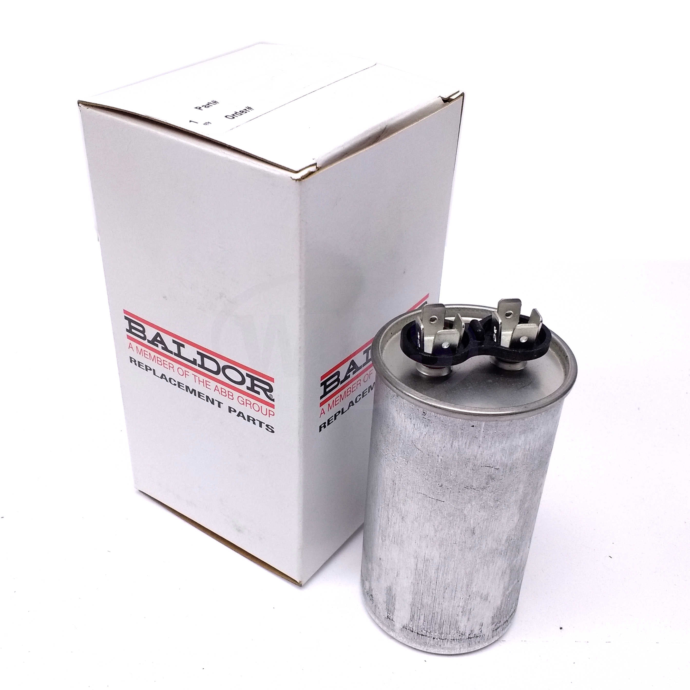 OC3050F09SP Baldor Run Capacitor, 50 uF, 370 VAC - 0