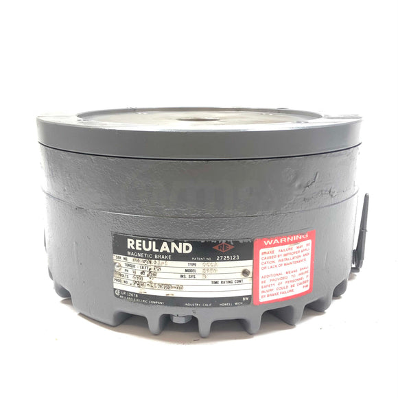 OCCA-L16N20-00 Reuland Magnetic Brake 3 PH, 60 Hz, 460V (0CCA) (29B9)