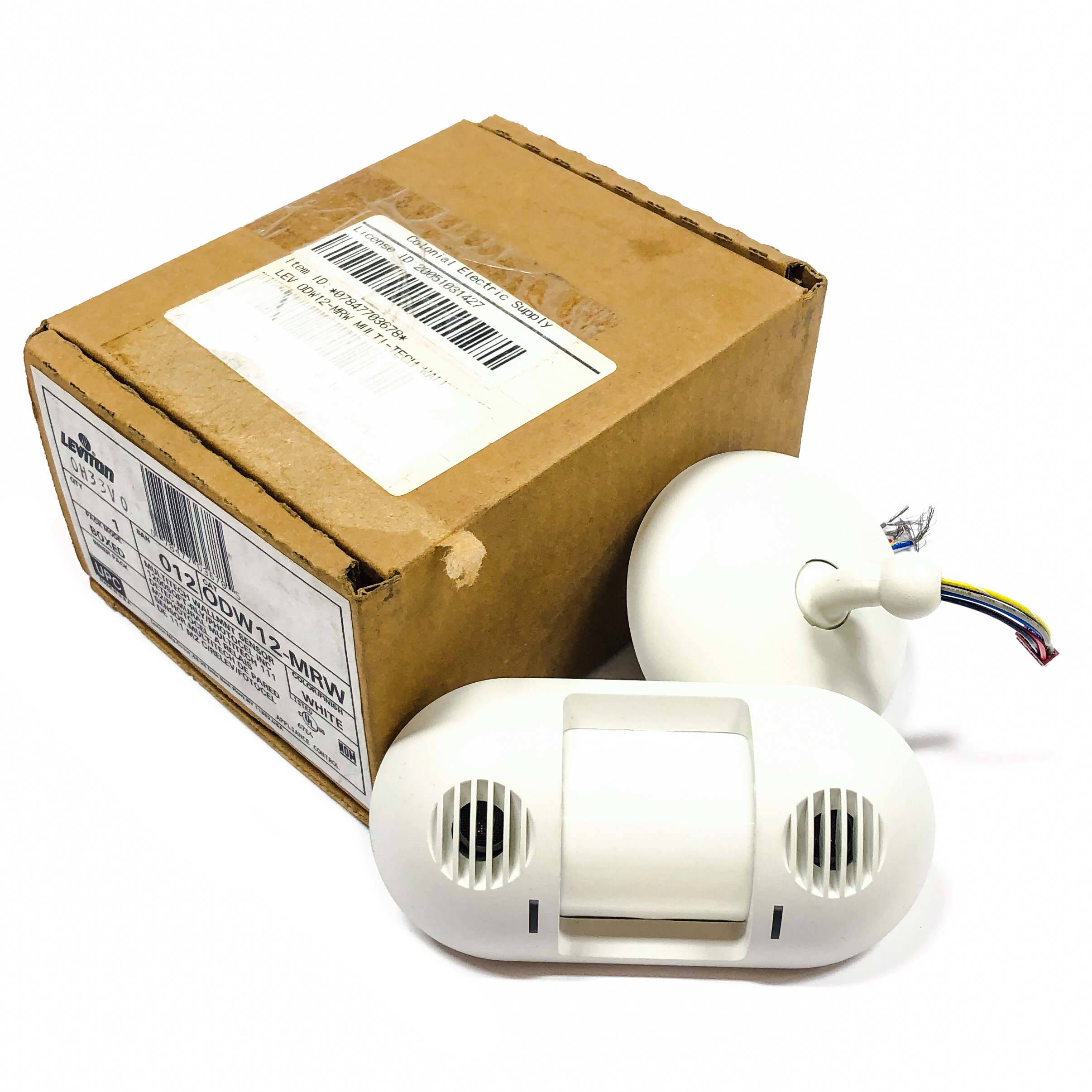 ODW12-MRW Leviton Occupancy Motion Sensor, White - 0