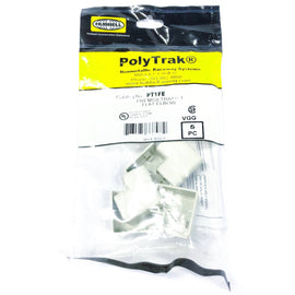 PT1FE Hubbell Flat Elbow Covers for PremiseTrak