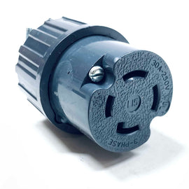 GL1533 General Electric DynaMate 4-Wire Connector, 30A, 250V, 3-Pole, 3-Phase
