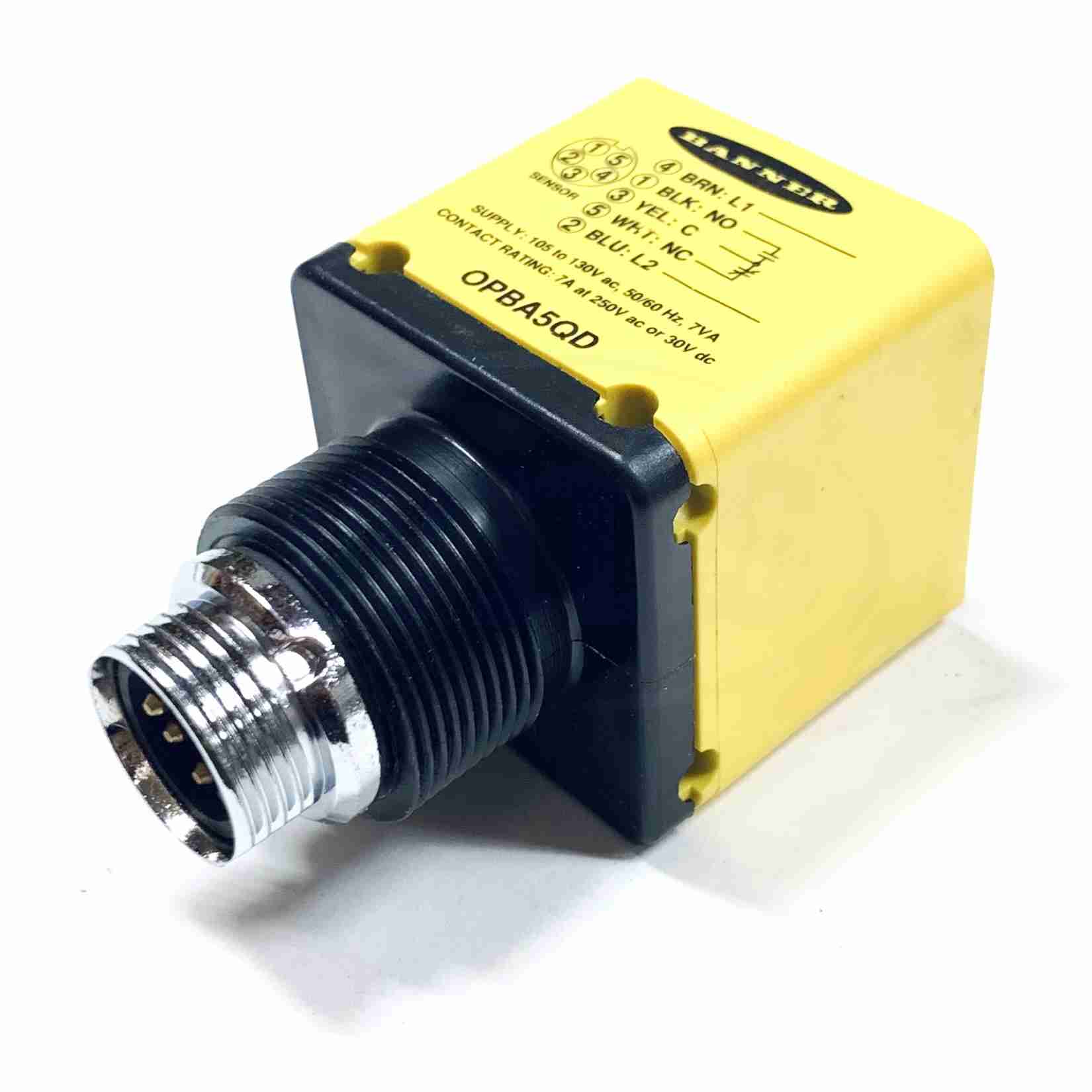 OPBA5QD 27198 Banner Photoelectric Sensor, Power Block - 0