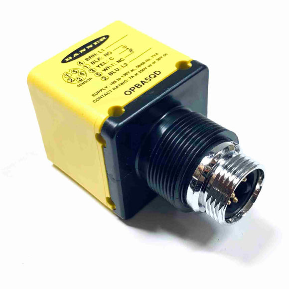 OPBA5QD 27198 Banner Photoelectric Sensor, Power Block