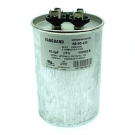 RD-60-440 Vanguard Run Capacitor, 440 VAC, 60 uF