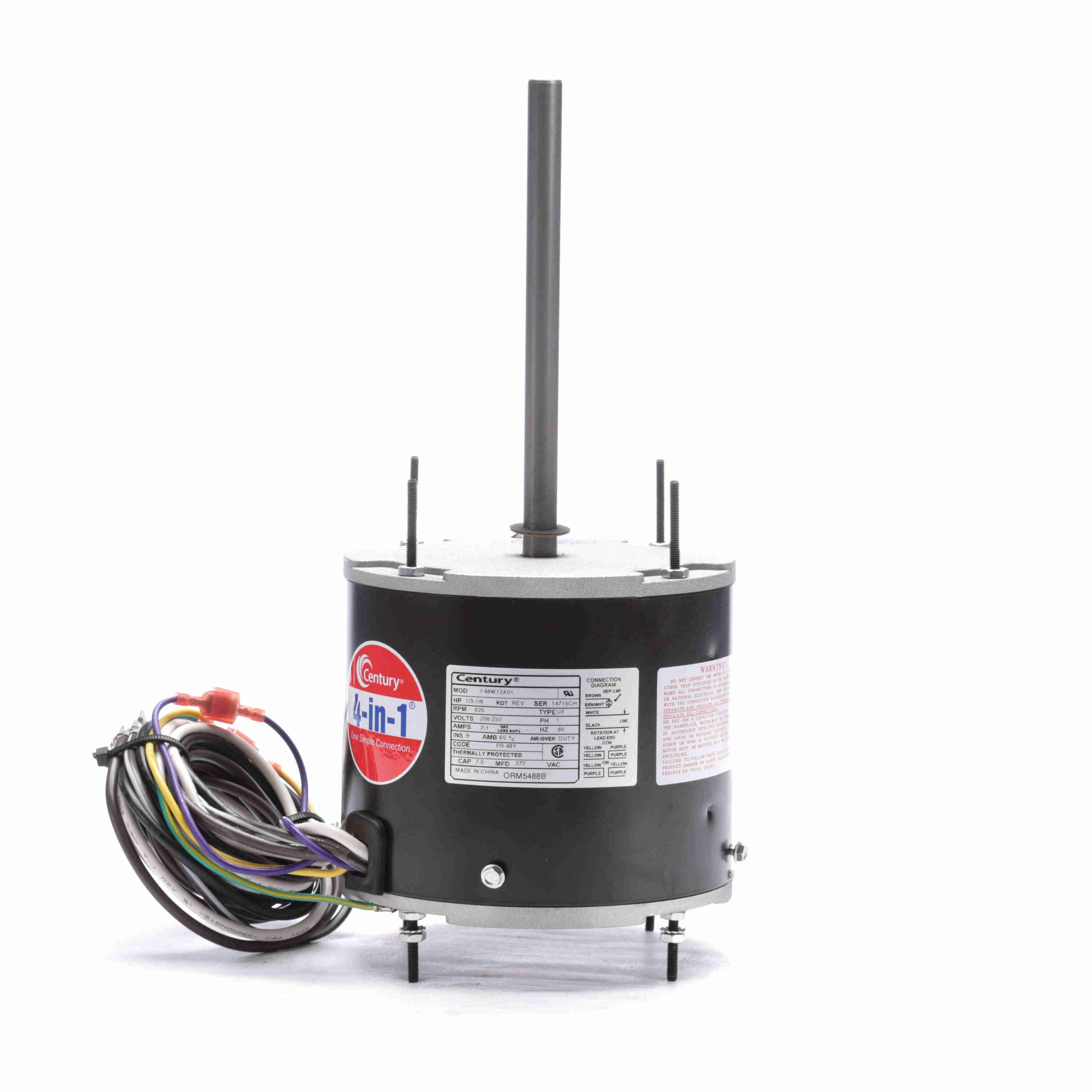 ORM5488B Century 1/3HP Condensor Fan Electric Motor