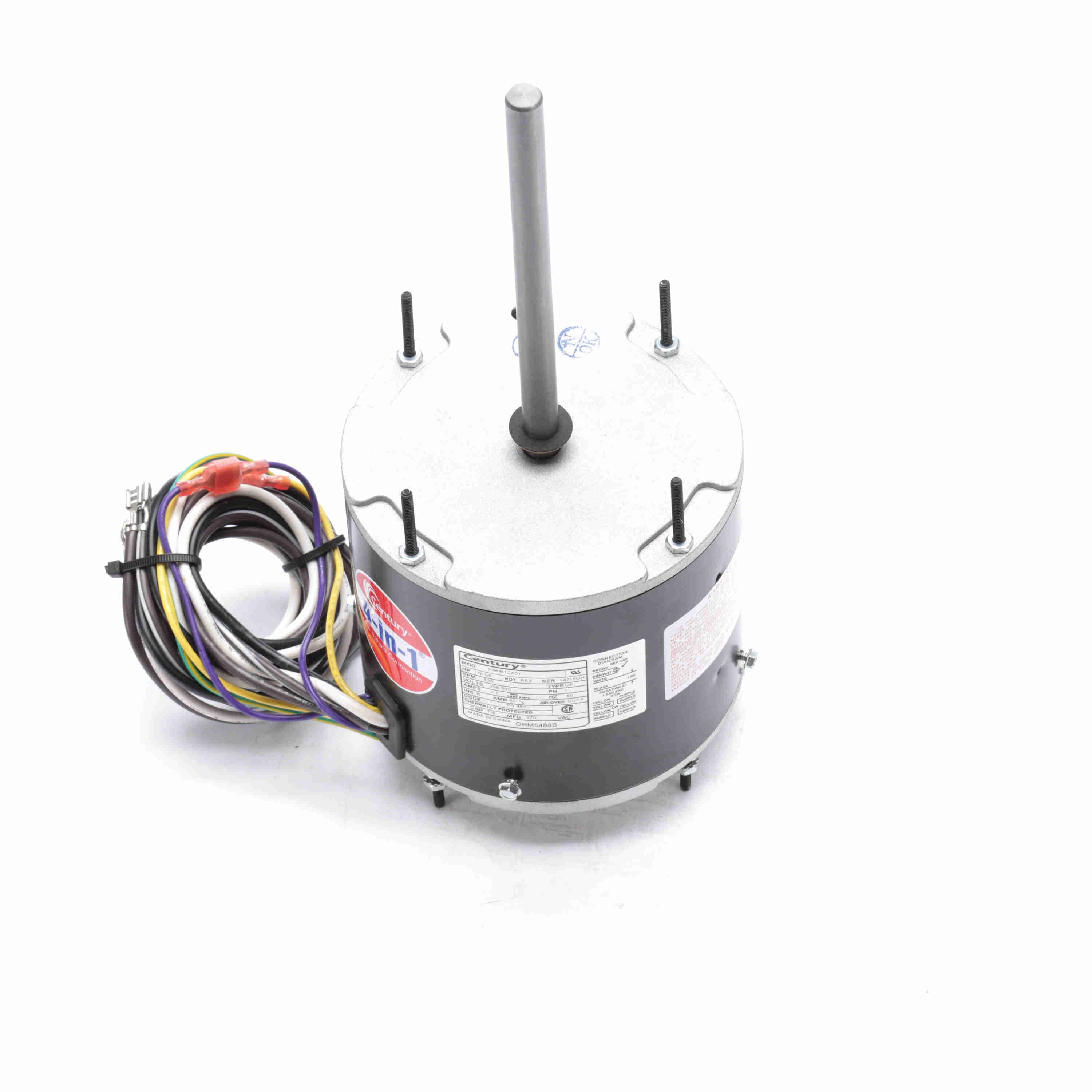 ORM5488B Century 1/3HP Condensor Fan Electric Motor - 0