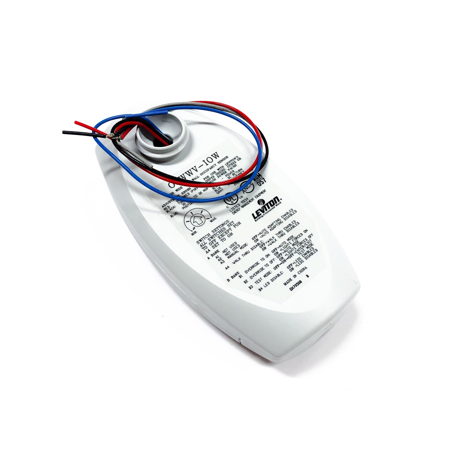 OSWWV-I0W Leviton Infrared Wall Mounted Occupancy Sensor
