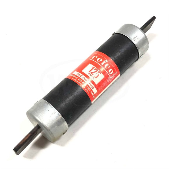 OT-125 Cefco One Time 600V Fuse