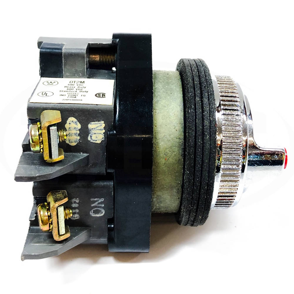 OT2S1M Westinghouse Selector Switch, Control Switch, 600VAC/DC - 0