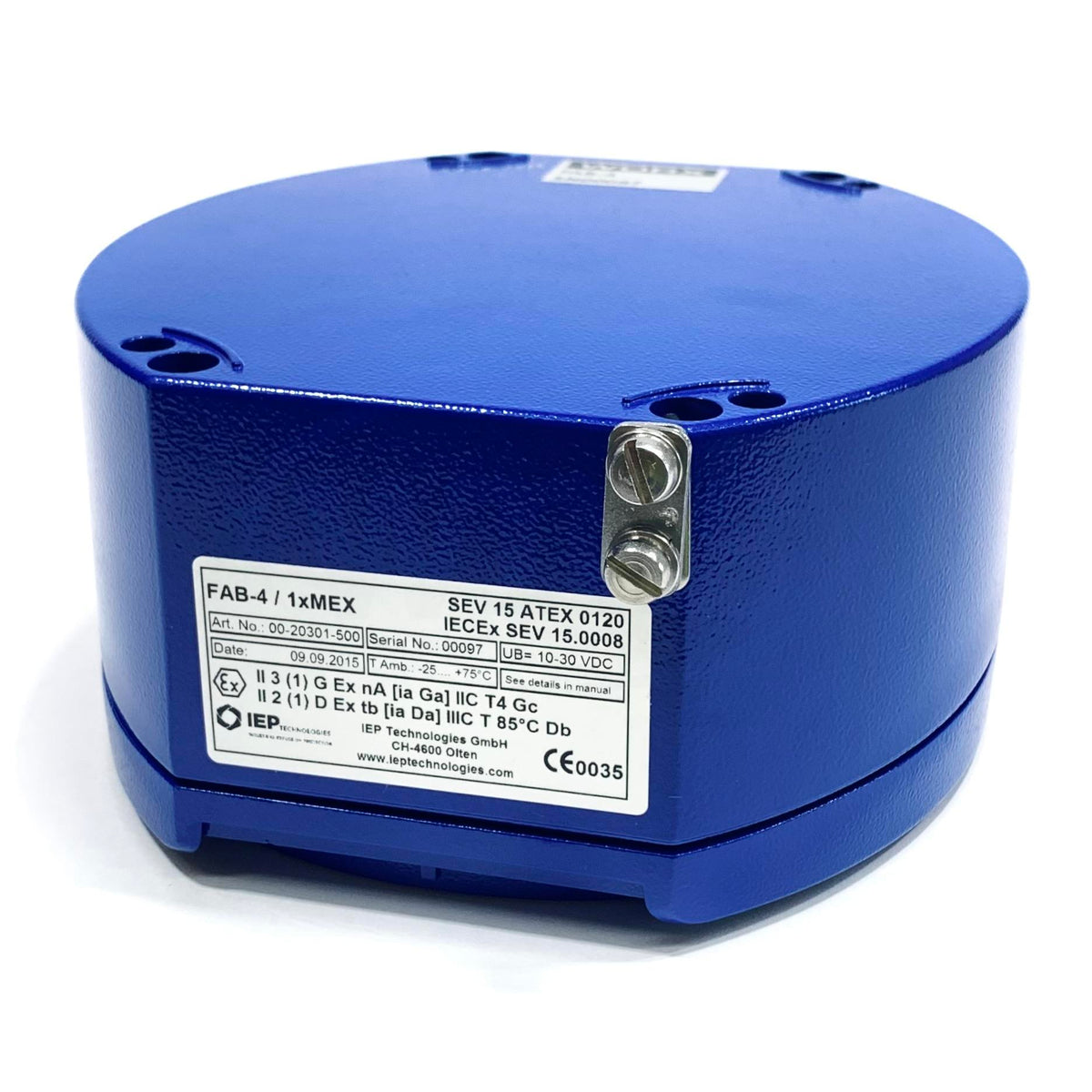 FAB-4/1xMEX IEP Field Connections Box 10 - 30 VDC With 47-110042-001 C ...