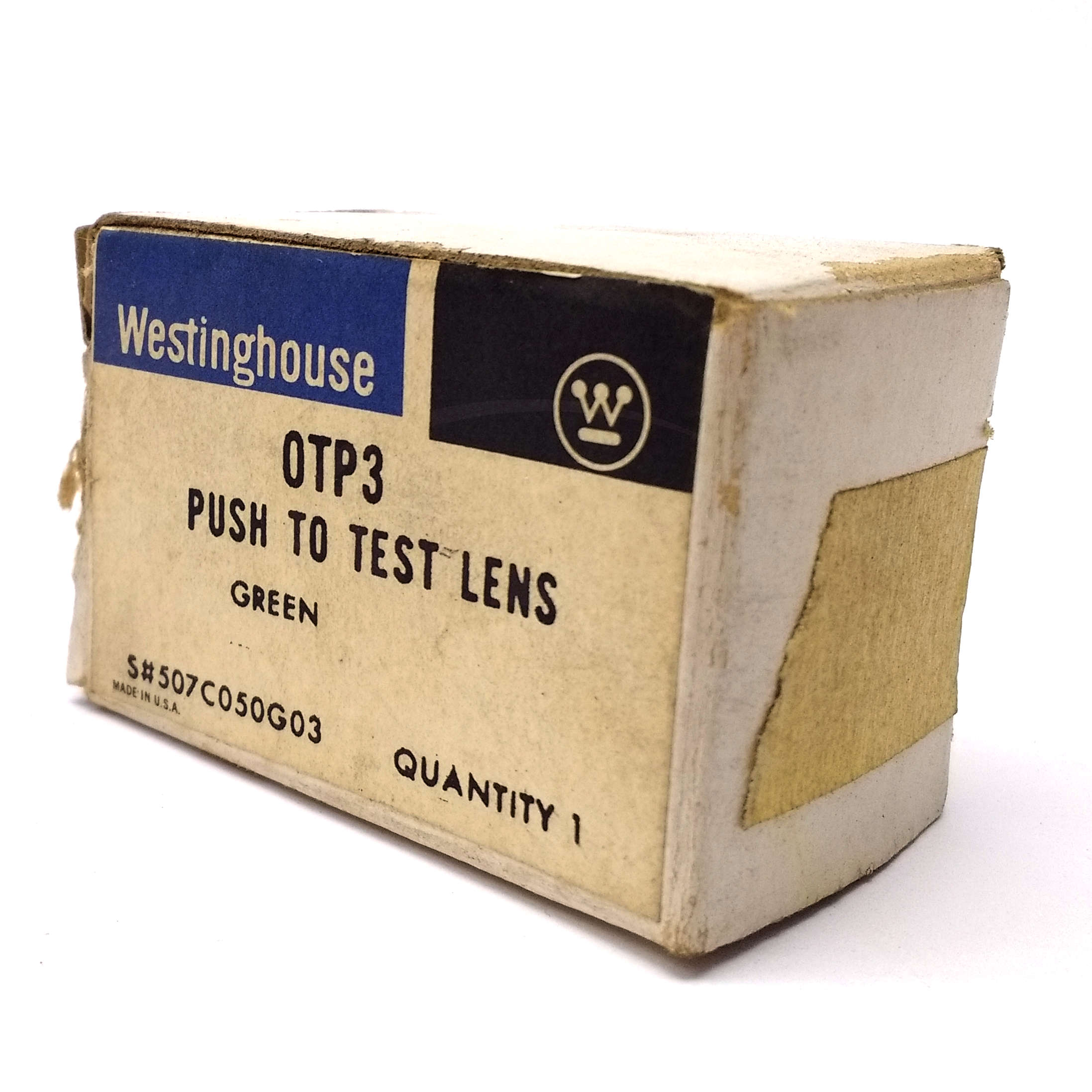 OTP3 Westinghouse Green Push To Test Lens - 0