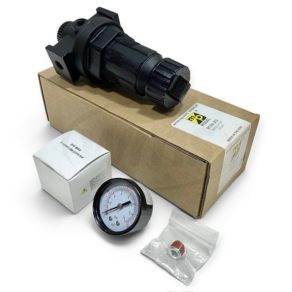 R100-2G Master Pneumatic 1/4-Inch NPTF Air Pressure Regulator