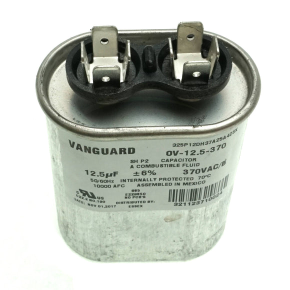 OV-12.5-370 Vanguard Capacitor, 370 Vac, 12.5 µF