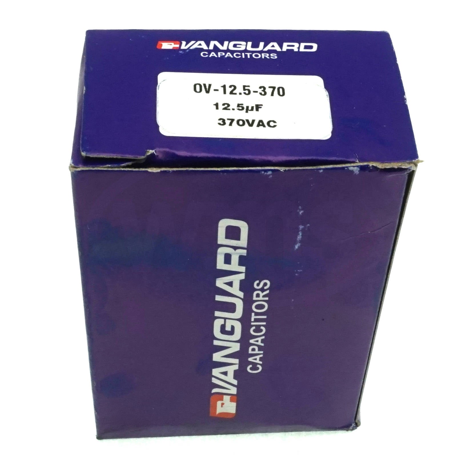 OV-12.5-370 Vanguard Capacitor, 370 Vac, 12.5 µF