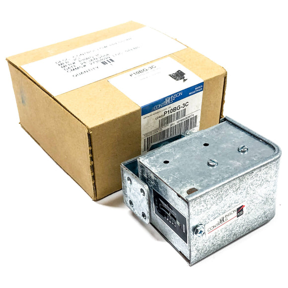 P10BG-3C Johnson Controls Low Pressure Controller, Range 2/20 PSIG
