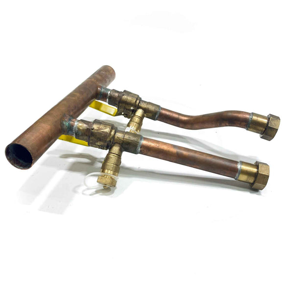 P2134400 LAARS Boiler Manifold, FT Combi, Copper