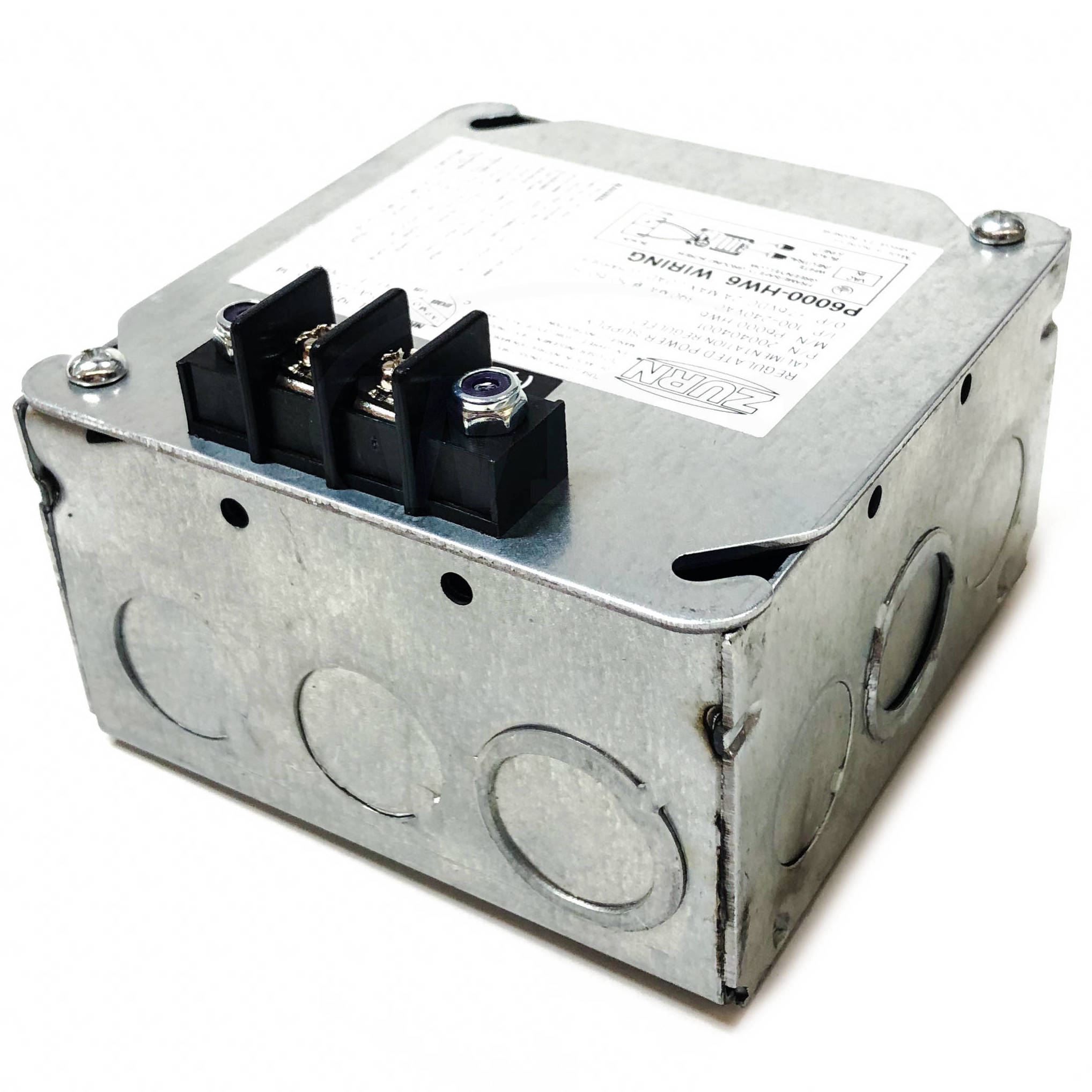 P6000-HW6 Zurn Regulated Power Supply, 7.6VDC 2 Amps Output