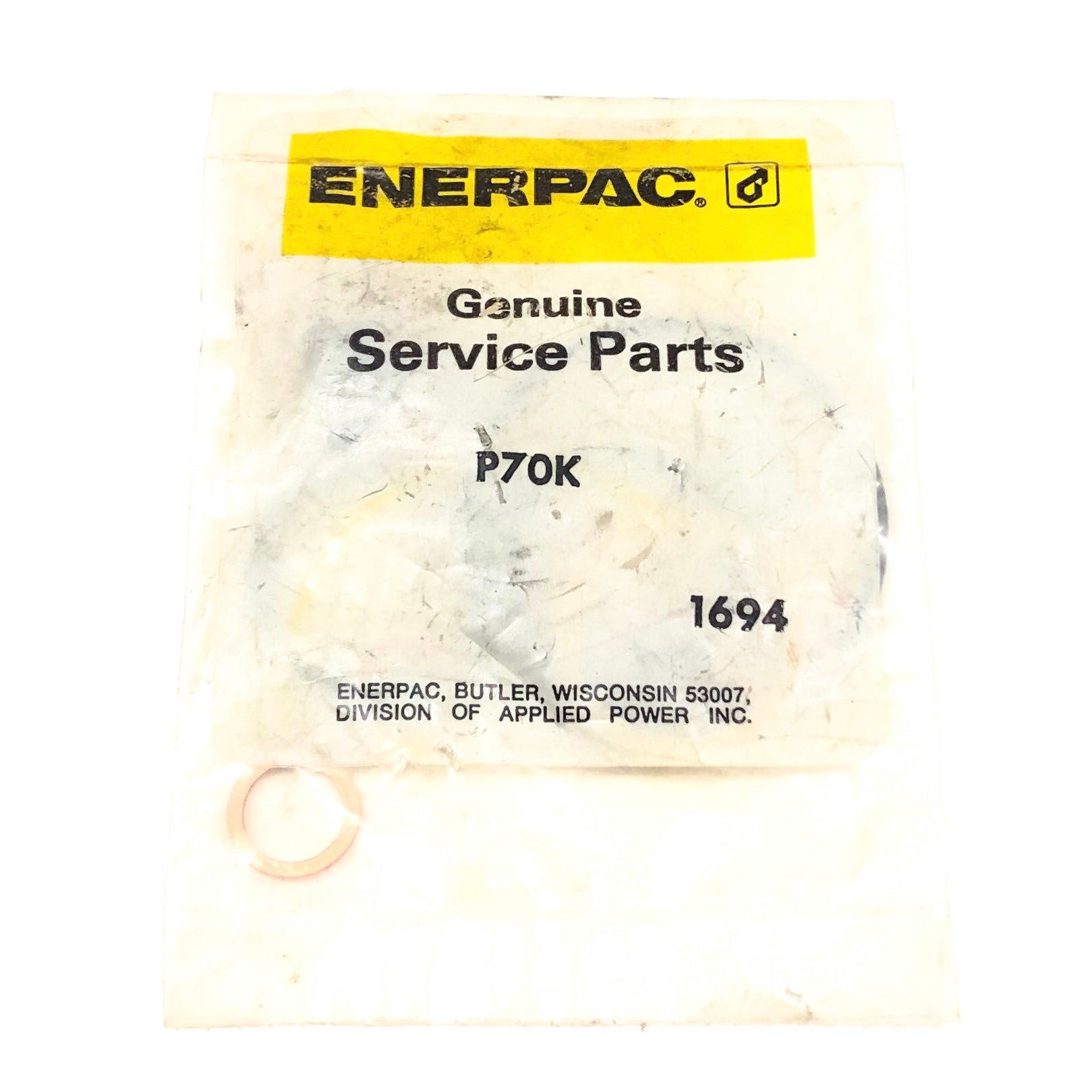 P70K Enerpac Genuine Service Parts - 0