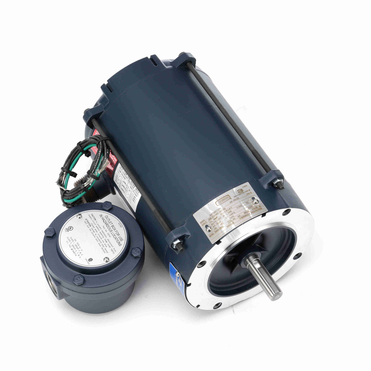 111933.00 Leeson 1/2HP Explosion Proof Electric Motor, 3600RPM | Witmer ...