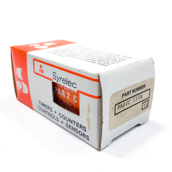 PAR2C110A Syrelec True Delay on Break Timer, 10 Amp, 240 VAC