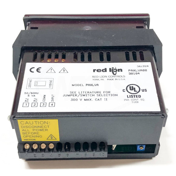 PAXLVA Red Lion PAX Lite DC Volt/Current/Process Meter