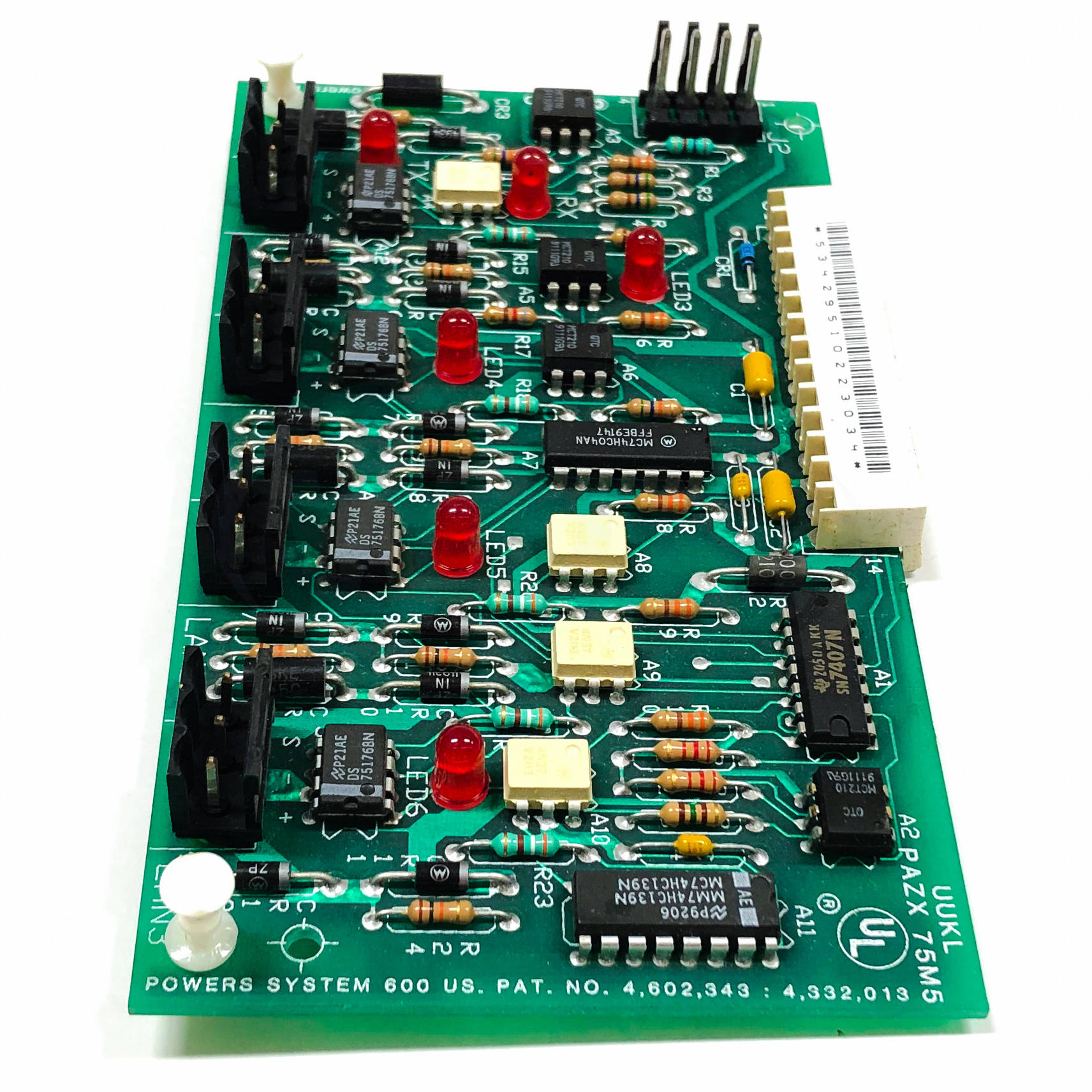 UUKL PAZX-75M5 Landis & Gyr Powers Circuit Board