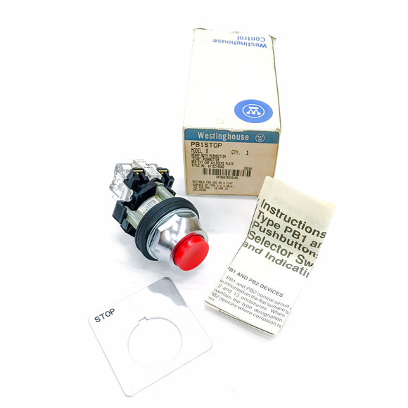 PB1STOP Westinghouse HD Pushbutton Switch