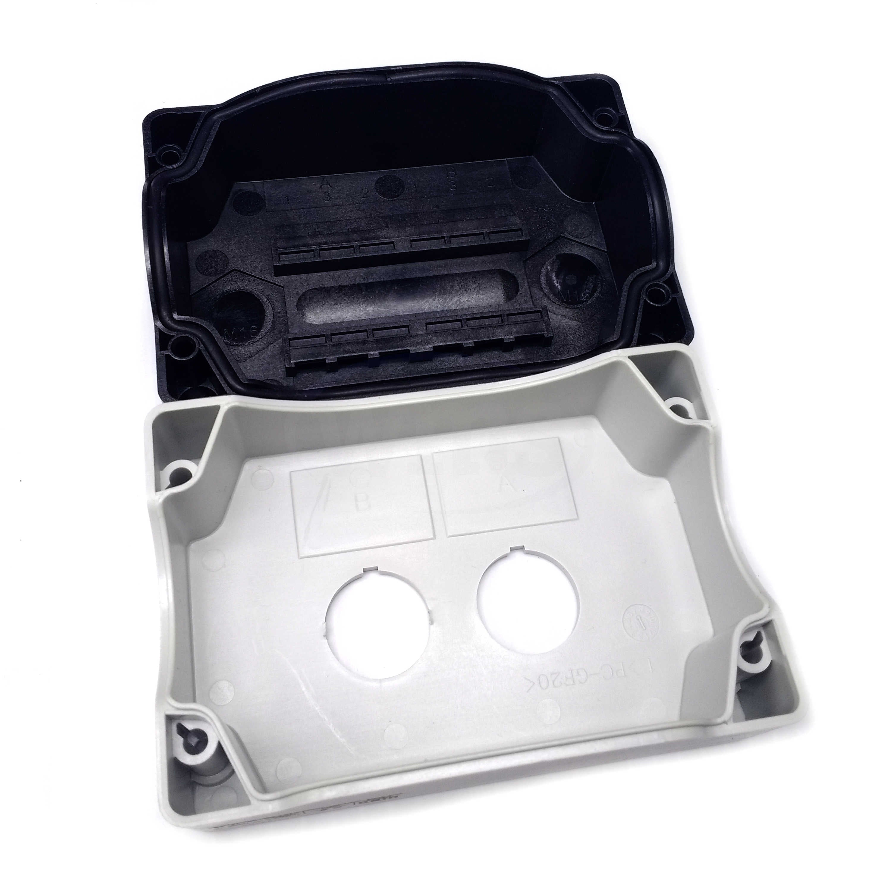 PBW-2 WEG 22mm Gray 2 Hole Pushbutton Enclosure - 0