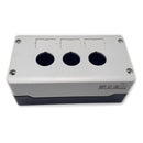 PBW-3 WEG 22mm Gray 3 Hole Pushbutton Enclosure-1
