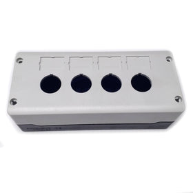 PBW-4 WEG 22mm Gray 4 Hole Pushbutton Enclosure
