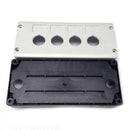 PBW-4 WEG 22mm Gray 4 Hole Pushbutton Enclosure-2