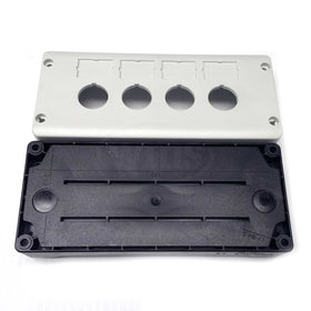 PBW-4 WEG 22mm Gray 4 Hole Pushbutton Enclosure - 0