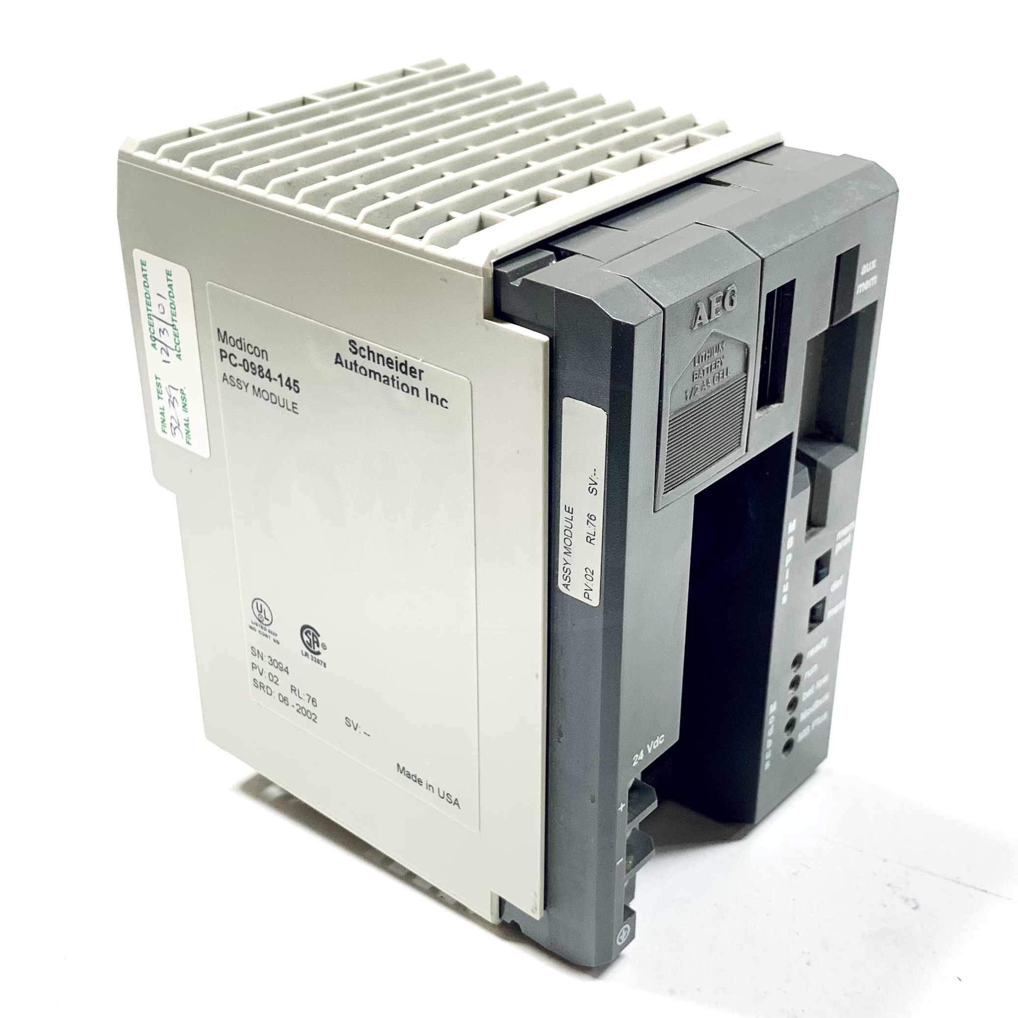 PC-0984-145 Modicon Schneider Electric Assy Module - 0