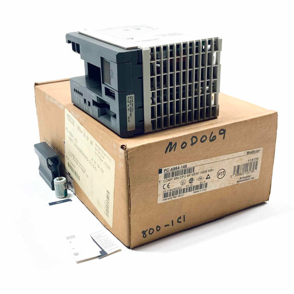 PC-A984-145 Modicon Comp 984 CPU 8K MEM 1XMB MB+
