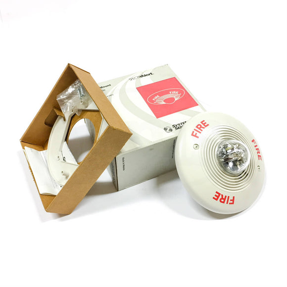 PC24177W SpectrAlert Ceiling Mount Horn & Strobe