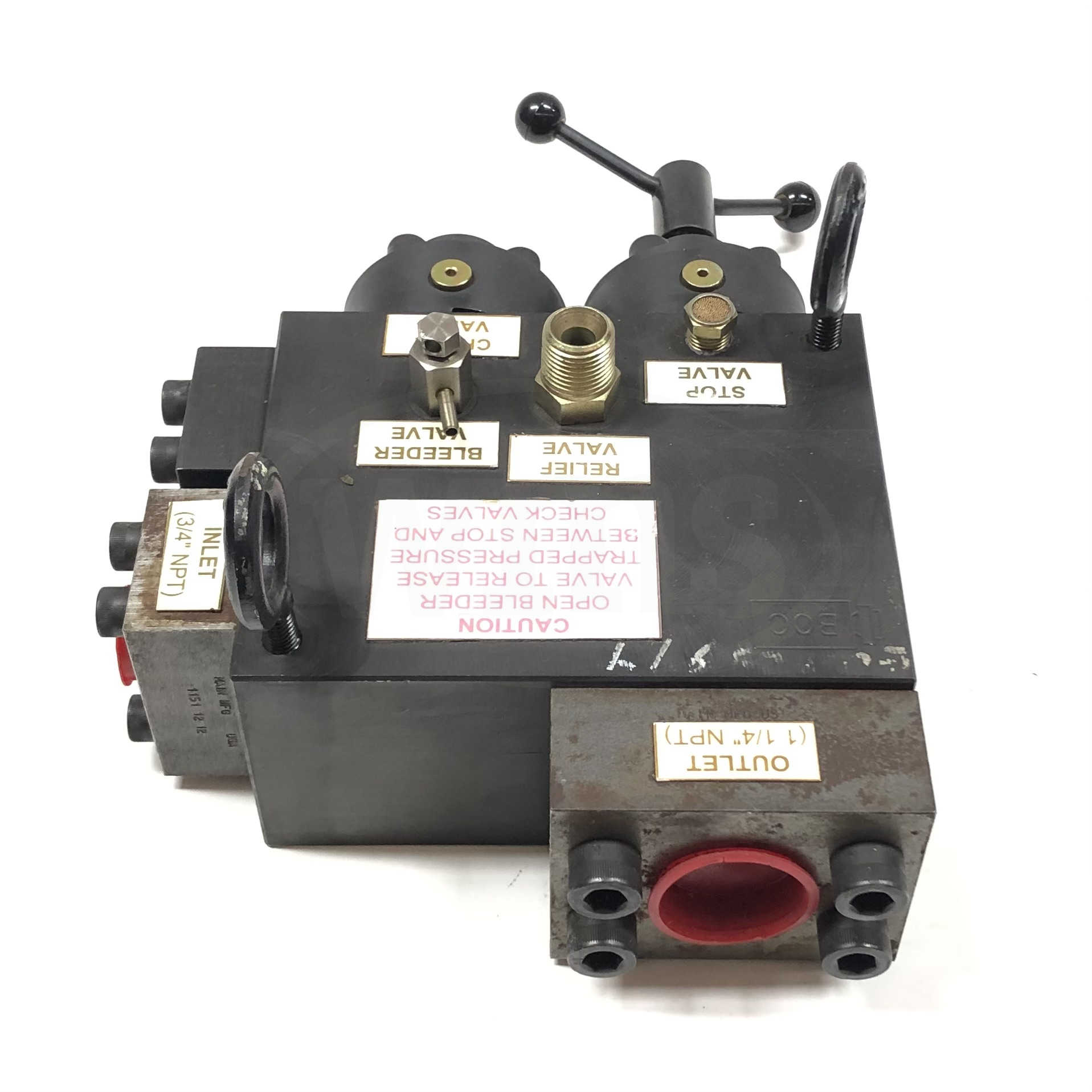 PCM016 BOC Valve, MAWP: 5000 PSI At 150*F, MDMT: 30 *F - 0