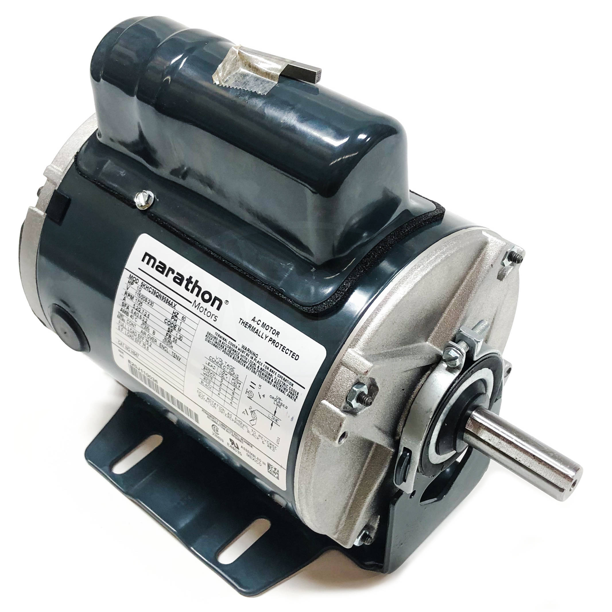 PD1050AV1 1/2HP Farm Duty General Purpose Electric Motor, 1800RPM - 0