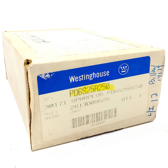 PD6S25A250 Westinghouse Digittrip RMS Rating Plug