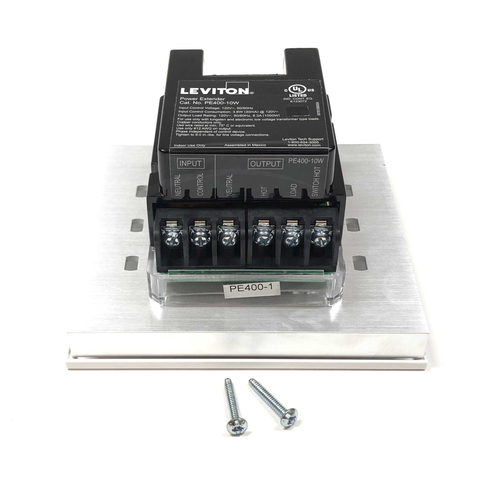 PE400-10W Leviton Power Extender Dimming Control V1.0 1000W/VA, 120V, 60Hz - 0